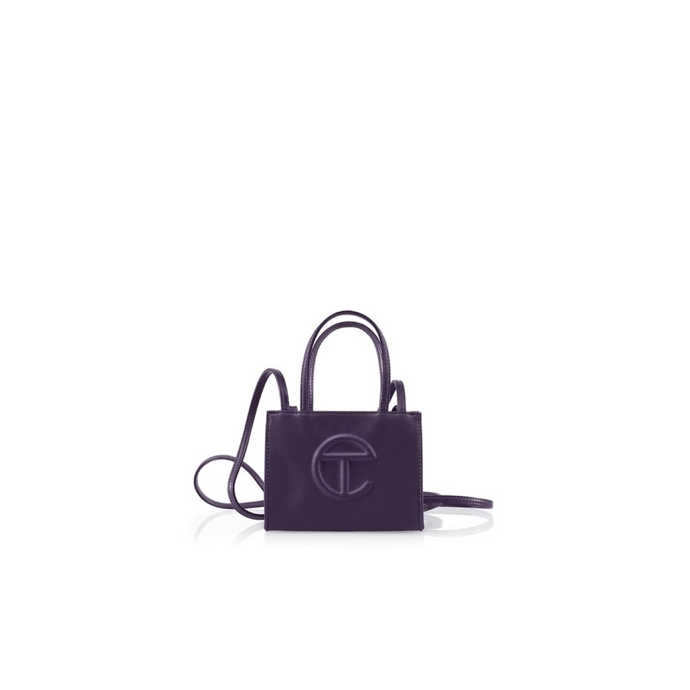 Telfar Small Bag in Eggplant Like New